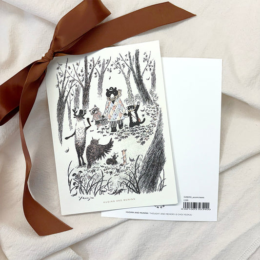 [ Huginn&Muninn ] Postcard - Forest friends