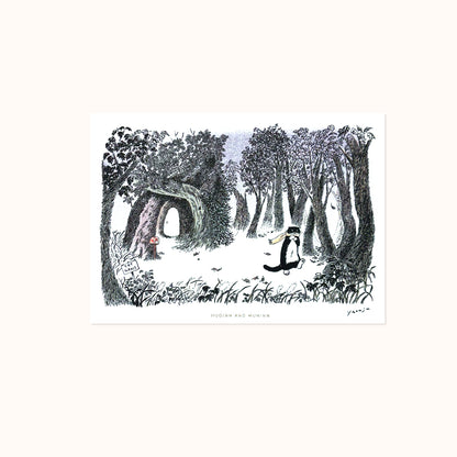 [ Huginn&Muninn ] Postcard - Going out