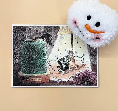 [ Huginn&Muninn ] Postcard - Help me