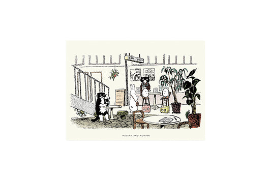 [ Huginn&Muninn ] Postcard - In the lounge