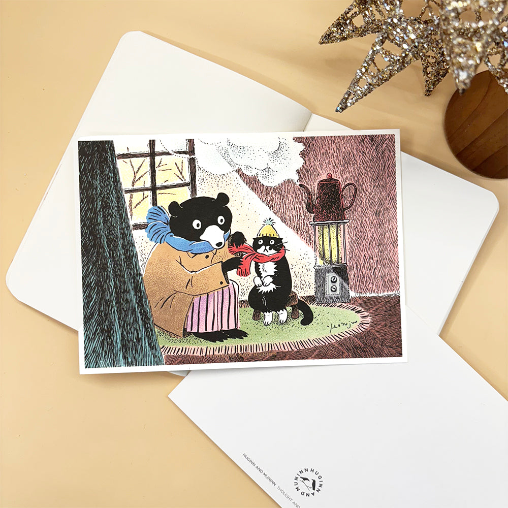[ Huginn&Muninn ] Postcard - It's cold outside