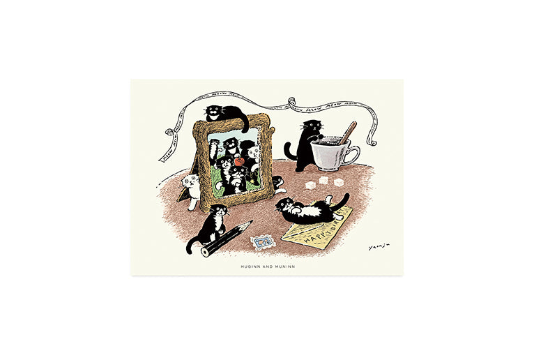 [ Huginn&Muninn ] Postcard - Mo family