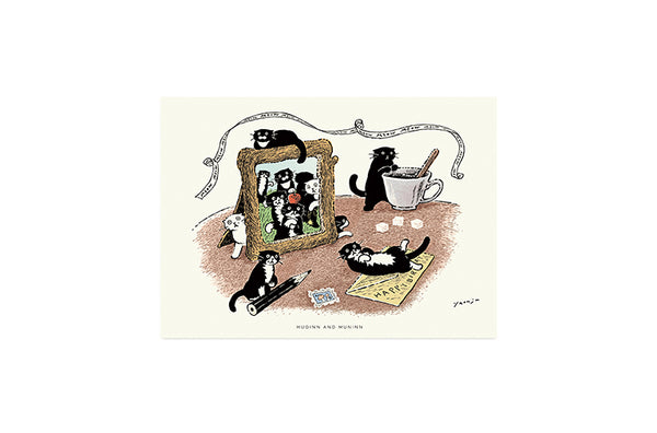 [ Huginn&Muninn ] Postcard - Mo family