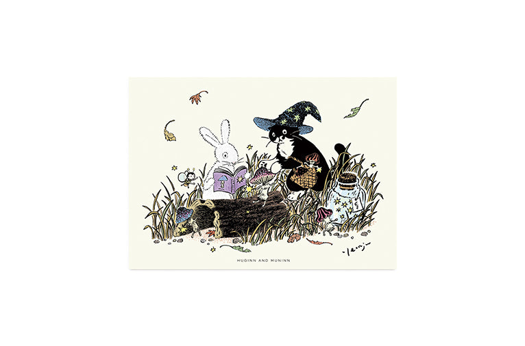 [ Huginn&Muninn ] Postcard - Mushroom01