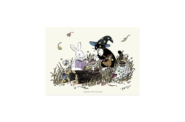 [ Huginn&Muninn ] Postcard - Mushroom01