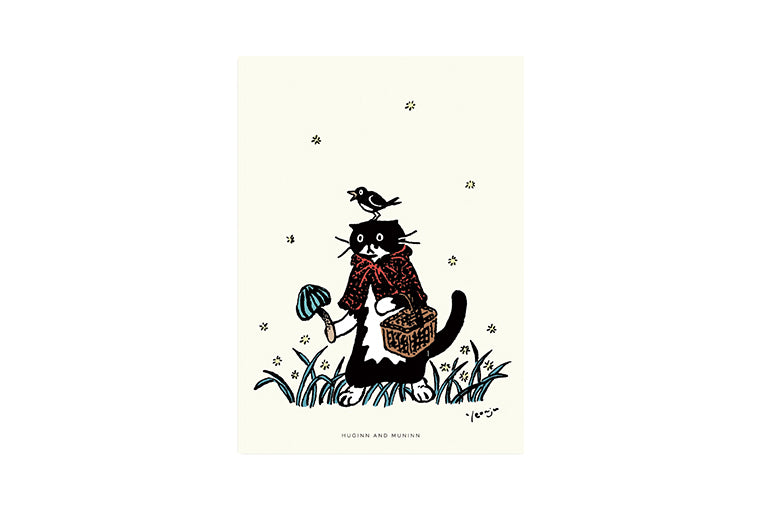 [ Huginn&Muninn ] Postcard - Mushroom02