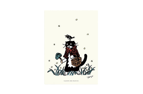 [ Huginn&Muninn ] Postcard - Mushroom02