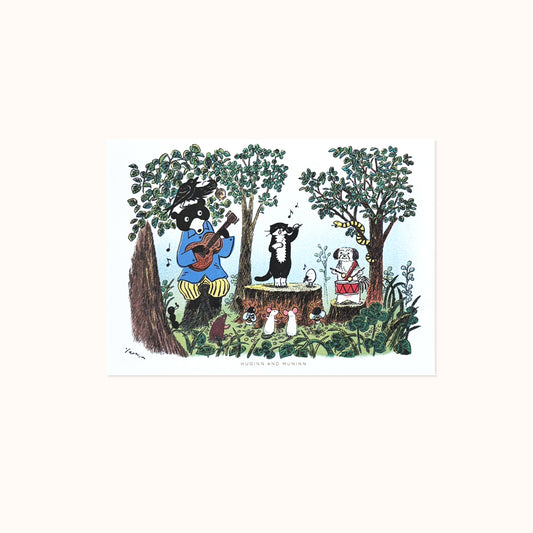 [ Huginn&Muninn ] Postcard - Music band