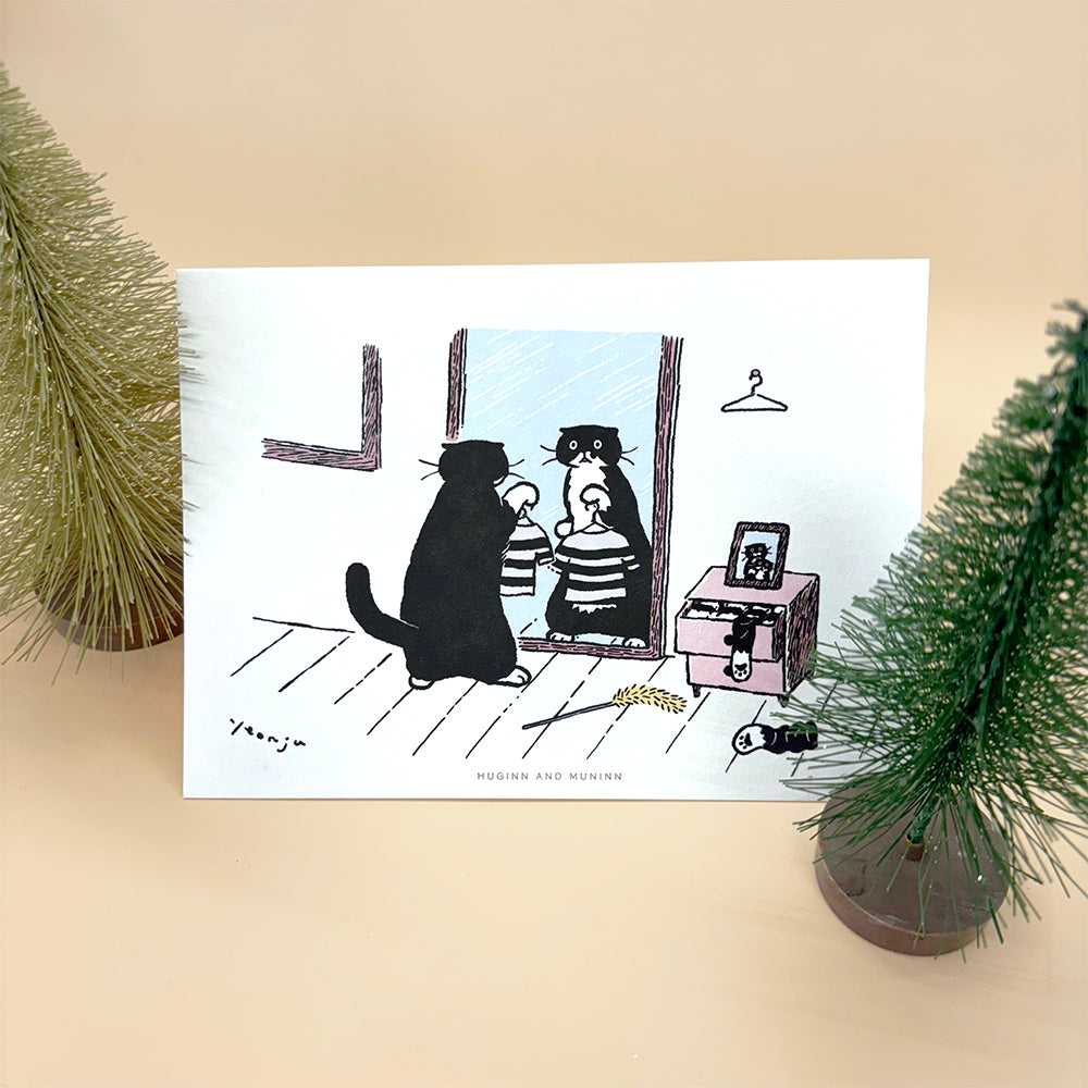 [ Huginn&Muninn ] Postcard - Ootd