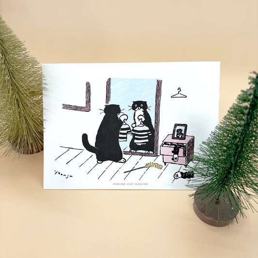 [ Huginn&Muninn ] Postcard - Ootd