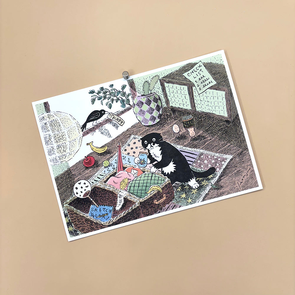 [ Huginn&Muninn ] Postcard - Packing