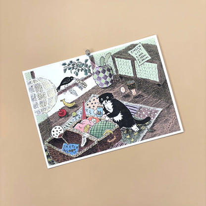 [ Huginn&Muninn ] Postcard - Packing