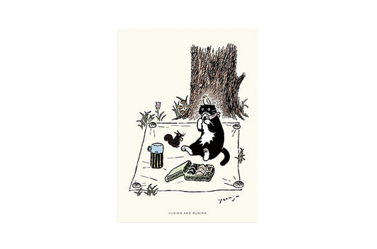 [ Huginn&Muninn ] Postcard - Picnic