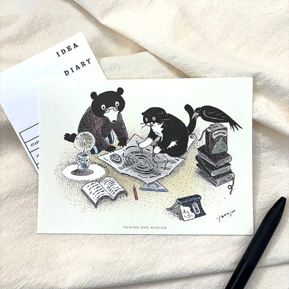 [ Huginn&Muninn ] Postcard - Planning