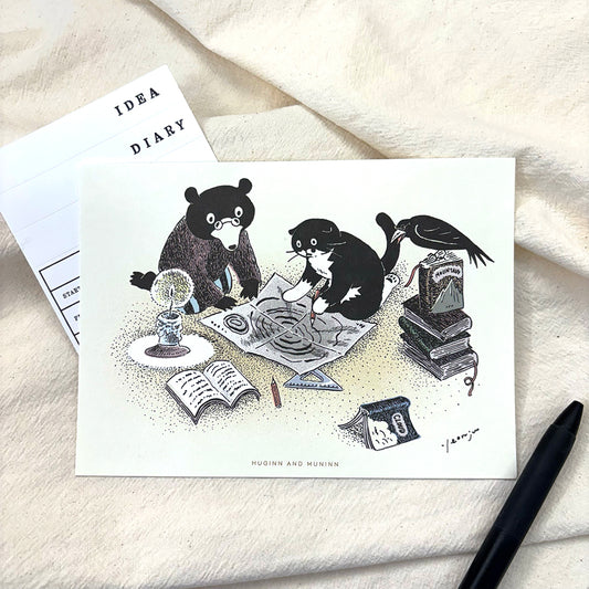 [ Huginn&Muninn ] Postcard - Planning