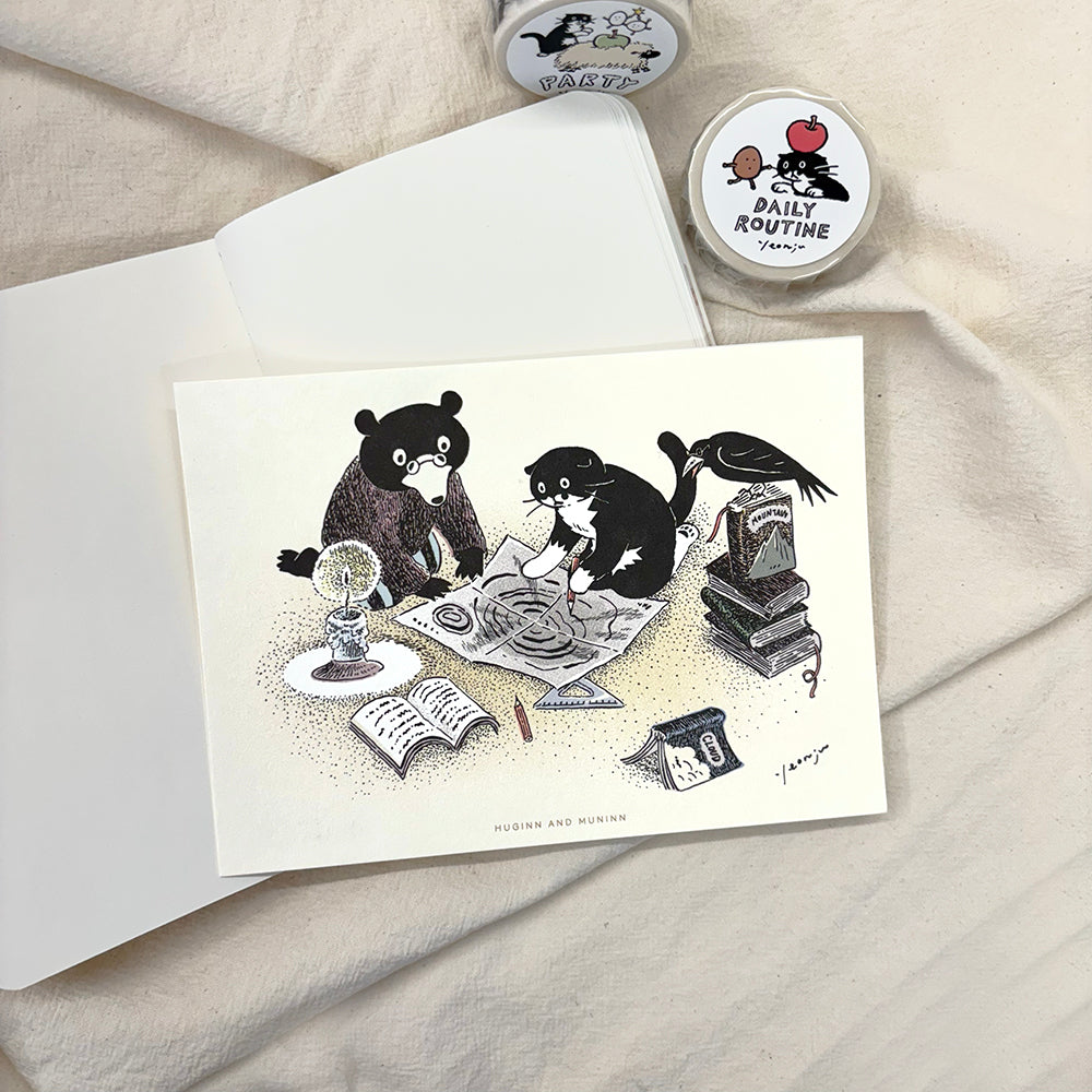 [ Huginn&Muninn ] Postcard - Planning
