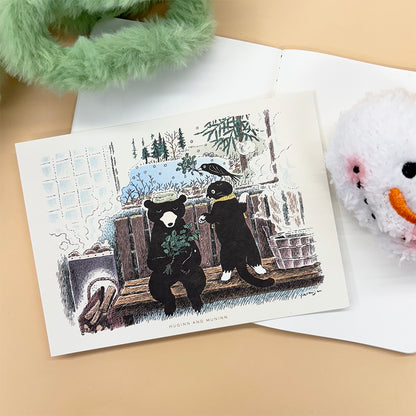 [ Huginn&Muninn ] Postcard - Sauna