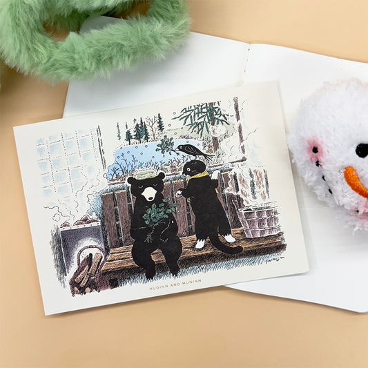 [ Huginn&Muninn ] Postcard - Sauna