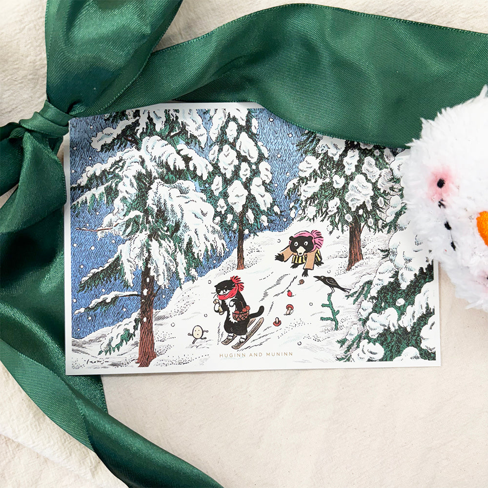 [ Huginn&Muninn ] Postcard - Ski
