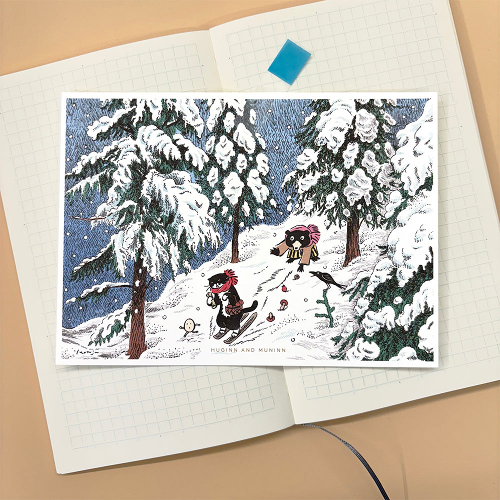 [ Huginn&Muninn ] Postcard - Ski