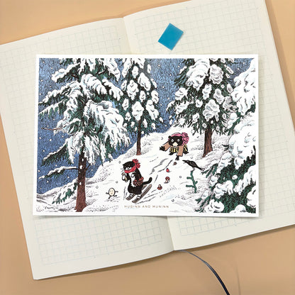 [ Huginn&Muninn ] Postcard - Ski