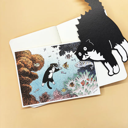 [ Huginn&Muninn ] Postcard - Under the sea
