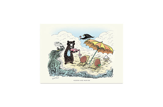 [ Huginn&Muninn ] Postcard - Vacation