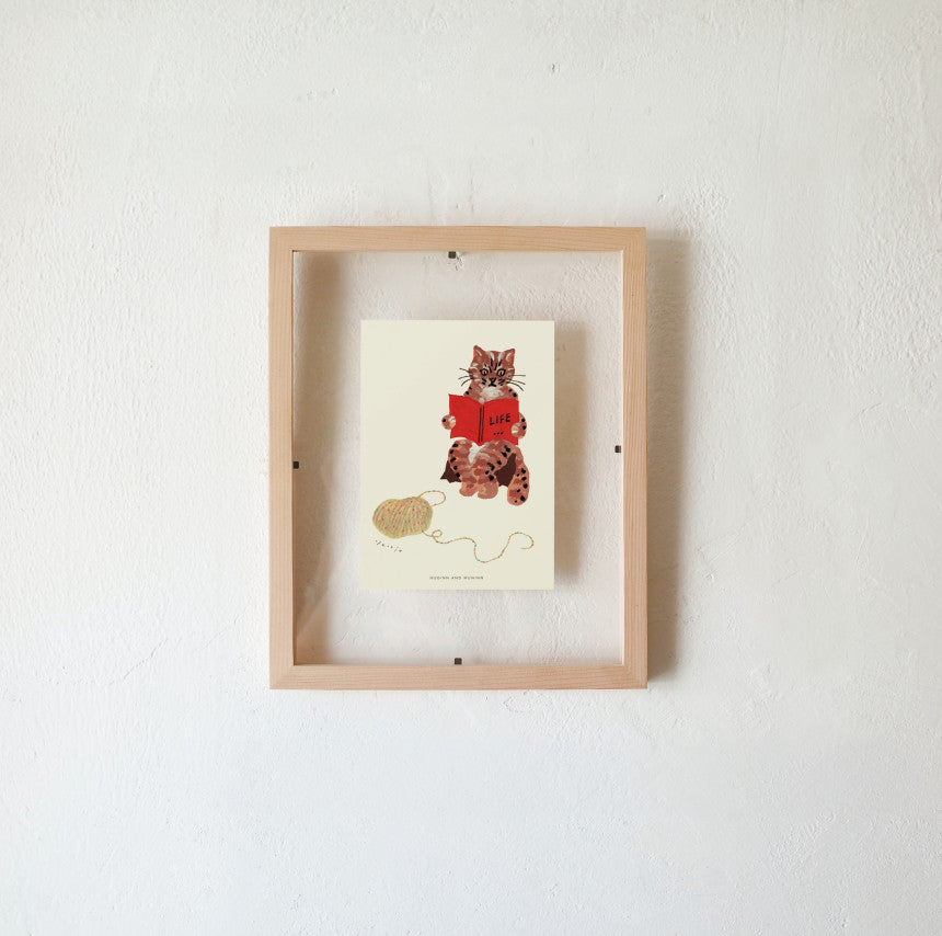 [ Huginn&Muninn ] Postcard - Wild cat